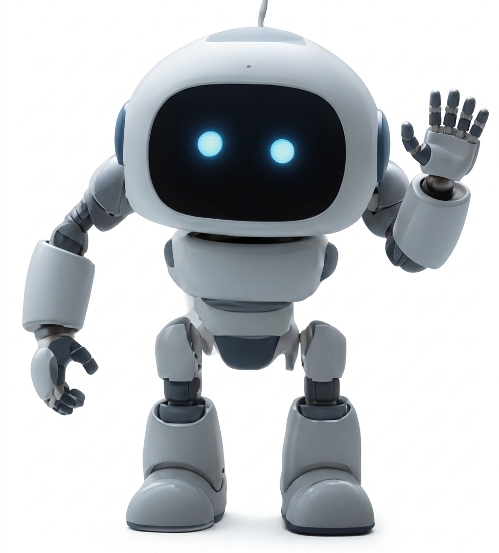 tobot saludando